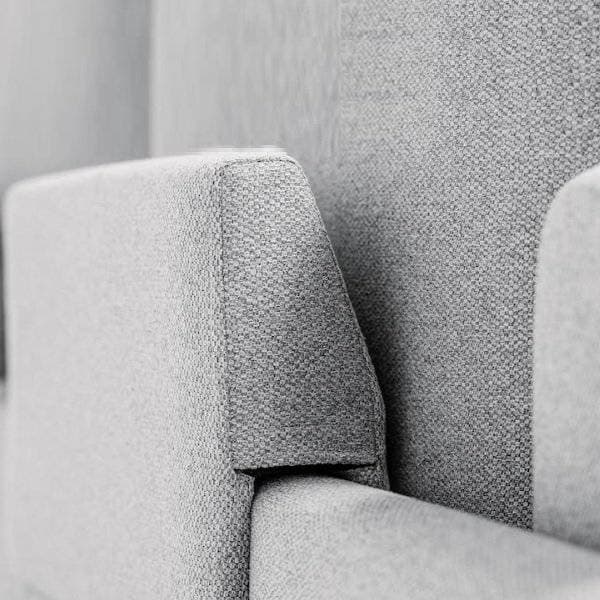 Bladez Moderne 3-zits corduroy sofa, modulaire slaapbank met voetenbank Bladez Moderne 3-zits corduroy sofa, modulaire slaapbank met voetenbank