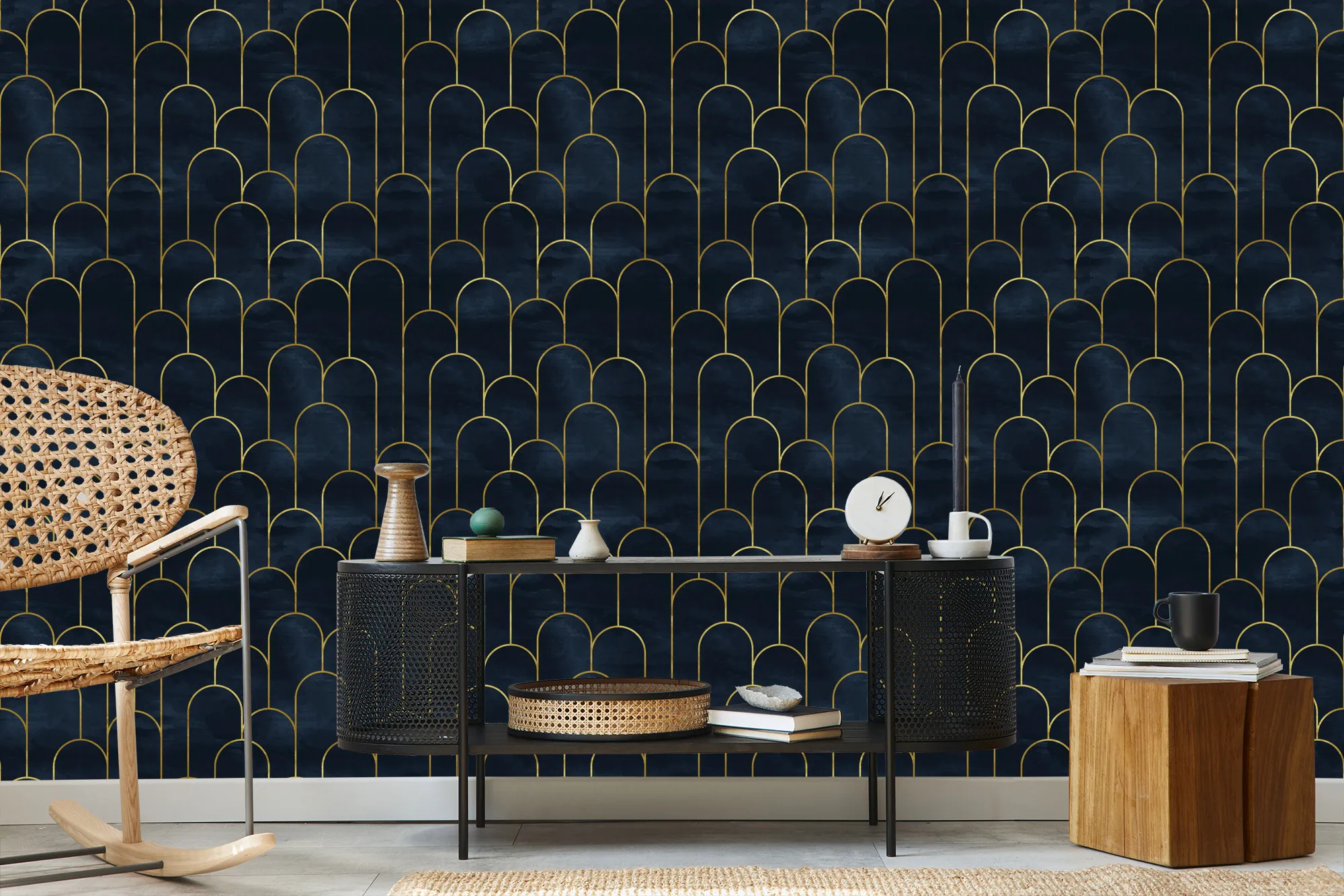 Art Deco Style Wallpaper
